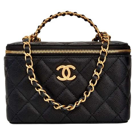 chanel box bag with handle